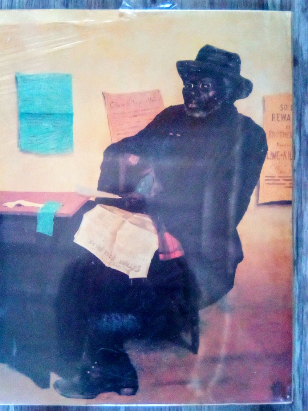 Vintage print titled "Brother Gardner"